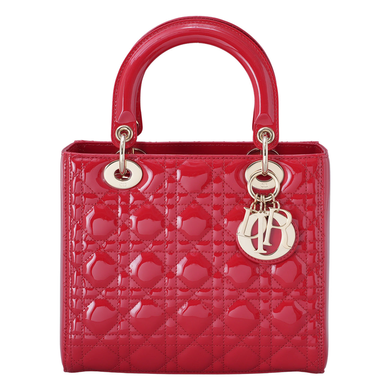CHRISTIAN DIOR(USED)크리스찬디올 페이던트 레이디디올 미듐